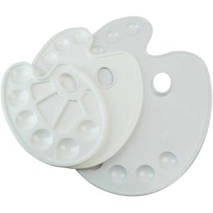 Farbmisch-Palette SOLO Goya, Kunststoff, oval, weiß KREUL 4174 (4000798041748)