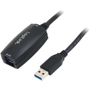 USB 3.0 Verlängerungskabel, kaskadierbar, 5, 0 m LogiLink UA0127 (4052792007114)