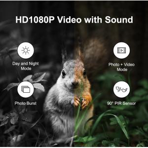 Wildkamera mit Nachtsicht, Wärme-/ Bewegungsauslöser LogiLink WC0065 (4052792070743)