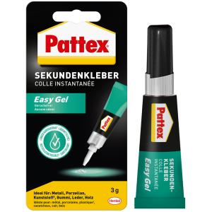 Sekundenkleber Easy Gel, 3 g Tube Pattex PSPS2 (4015000415026)