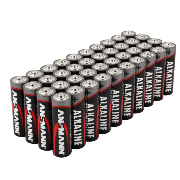 Alkaline Batterie, Micro AAA, 40er Pack ANSMANN 1521-0015 (4013674024889)