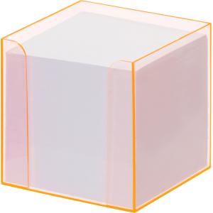 Folia Zettelbox Luxbox Transparent Inkl. 800 Notizzettel Weiß 9907/2 (4001868099898)