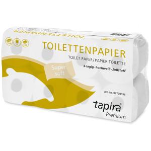 Toilettenpapier Top, 3-lagig, hochweiß Tapira 07730749 (4260339551154)