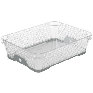 Stapelkörbchen 'jonas', DIN A5, PP, nordic-grey keeeper 1036813000000 (4052396082876)