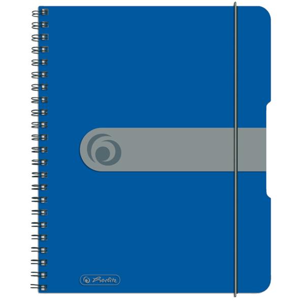 Collegeblock easy orga to go, A5, 80 Blatt, beere herlitz 300003235 (4008110464862)