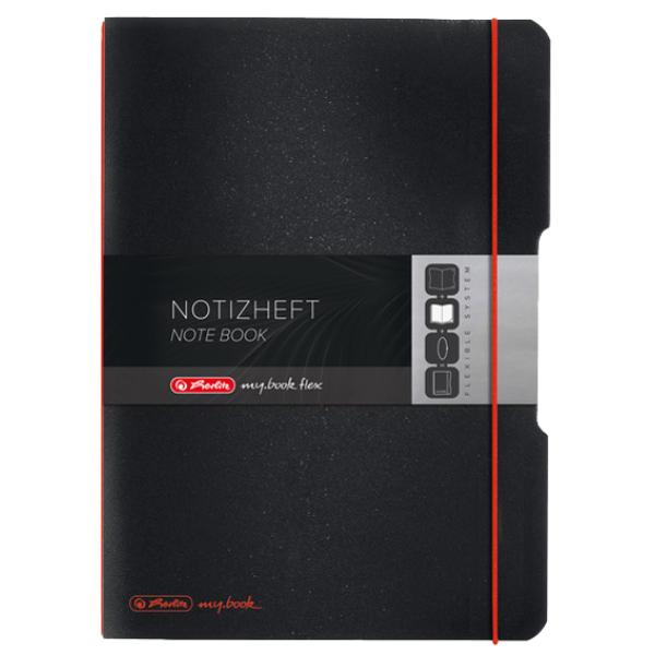 Notizheft my.book flex, A6, PP-Cover, transparent herlitz 300003348 (4008110491349)