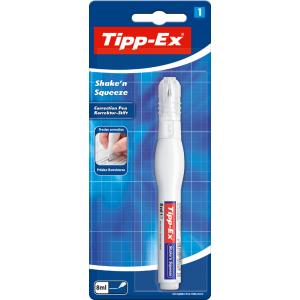 Korrekturstift 'Shake'n Squeeze', weiß, Blister Tipp-Ex 8022923 (3086126100746)