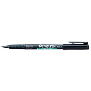 Permanent-Marker GREEN-LABEL NMS50, schwarz Pentel NMS50-AO (3474370550019)