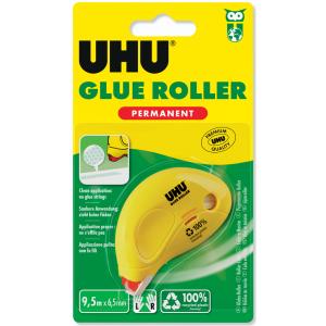 Kleberoller Dry & Clean Roller, permanent UHU 50465 (4026700504651)