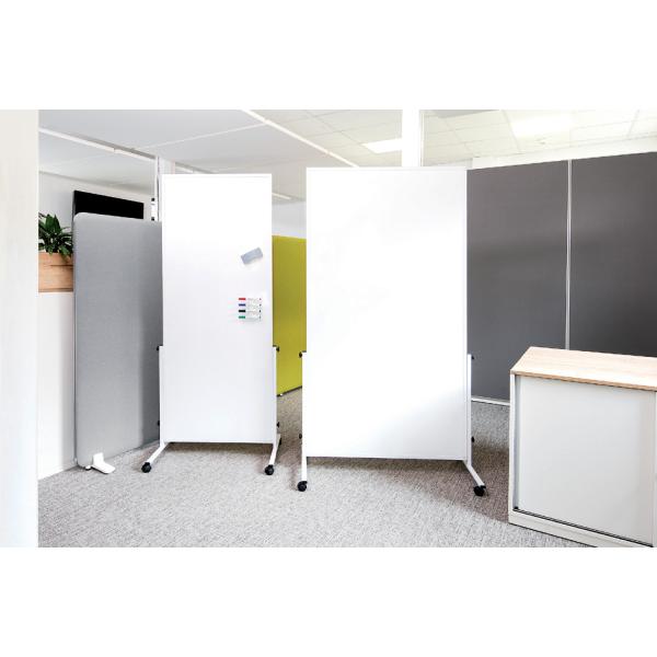 Mobile Weißwandtafel solid easy2move (B)100 cm MAUL 64554-84 (4002390075596)