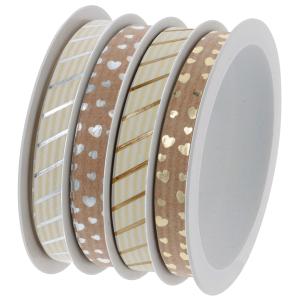 Geschenkband Multispule 'Freedom-Mix natur' SUSY CARD 40052687 (4050498329561)