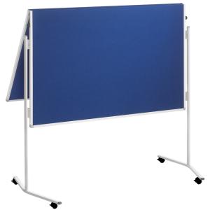 Moderationstafel ECO, 2x 750 x 1.200 mm, Filz, blau FRANKEN ECO-UMTFG03R (4016946186728)