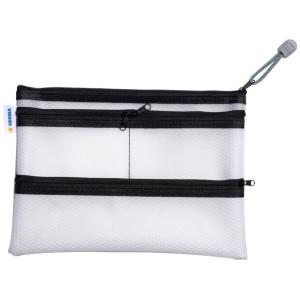 Reißverschlusstasche 'Multibag', DIN A5, schwarz HERMA 20295 (4008705202954)