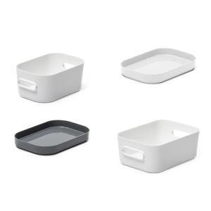 Deckel für Aufbewahrungsbox COMPACT L, grau smartstore 11163 (6411760111631)