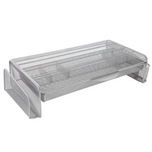 Monitorständer 'MESHUP', aus Drahtmetall, schwarz ALBA MESHUP N (3129710015535)