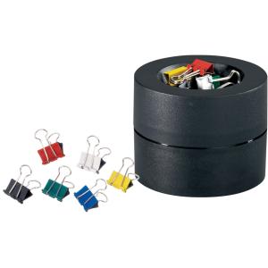 mauly-Spender inkl. 12 mauly Foldback-Klammern, schwarz MAUL 3012490 (4002390041898)