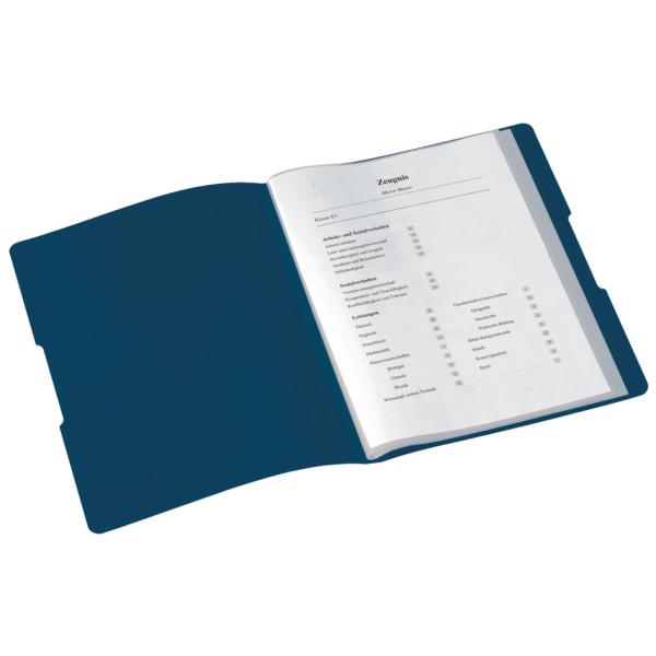 Herlitz Easy Orga To Go Zeugnismappe Din A4, 20 Hüllen Blau, 1 St. 300000709 (4008110434407)