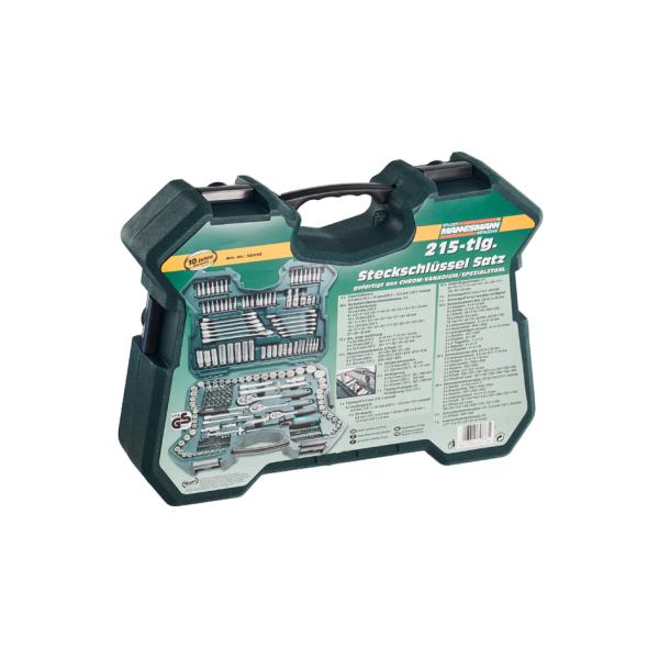 BRÜDER MANNESMANN Steckschlüssel-Satz, 215-tlg, Koffer M98430 (4003315708735)
