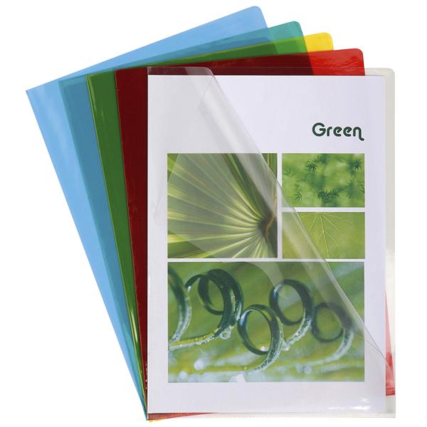 Sichthülle, DIN A4, PVC 0, 13 mm, orange EXACOMPTA 661245E (3157400097226)