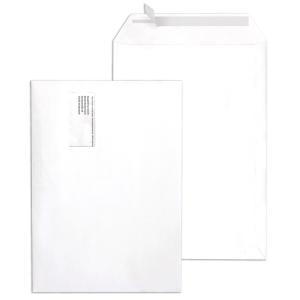 Adressfeld-Versandtasche B4, mit Fenster, weiß MAILmedia 30123958 (4003928893279)