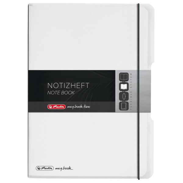 Notizheft my.book flex, A4, PP-Cover, transparent herlitz 300003349 (4008110491363)