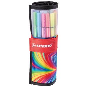Fasermaler Pen 68, 25er Rollerset ARTY Edition STABILO 6825-071-20 (4006381566964)