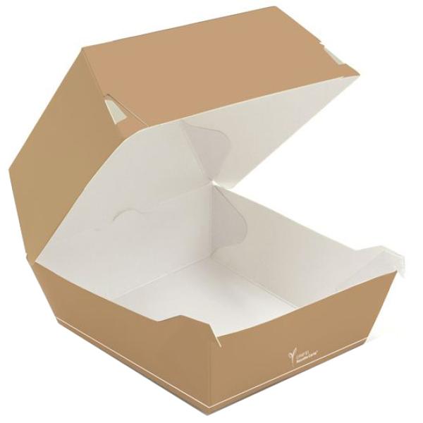 Burgerbox Carta, Klappdeckel, 140 x 140 x 85 mm NATURE Star 41522 (4015544727579)
