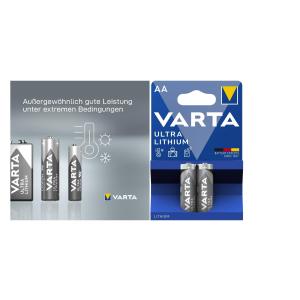 Lithium Batterie Ultra Lithium, Mignon (AA), 2er Pack VARTA 06106 301 402 (4008496680474)
