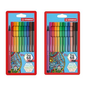 Fasermaler Pen 68, 30er Kartonetui STABILO 6830-7 (4006381483896)