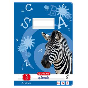 Schulheft x.book, DIN A4, Lineatur 1 / liniert herlitz 300004149 (4008113321605)