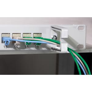 LogiLink 19' Keystone Patch Panel, 16-Port, geschirmt NK4077 (4052792074789)