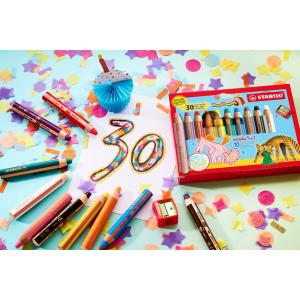 Multitalentstift woody 3 in 1, 10er Etui 30 Jahre STABILO EO880/10-3 (4006381618755)