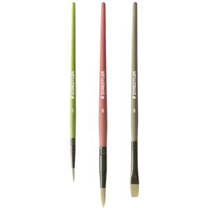 Synthetikhaarpinsel-Set Noris, 3-teilig STAEDTLER 989R-S BK3 (4007817164792)