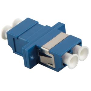 LogiLink LWL Kupplung, 2x LC-Duplex, Multimode, OS1/ 2, blau FA02LC1 (4052792034912)