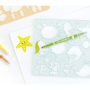 Folia Zeichenschablonen-set Farbsortiert 40613 (4001868121339)