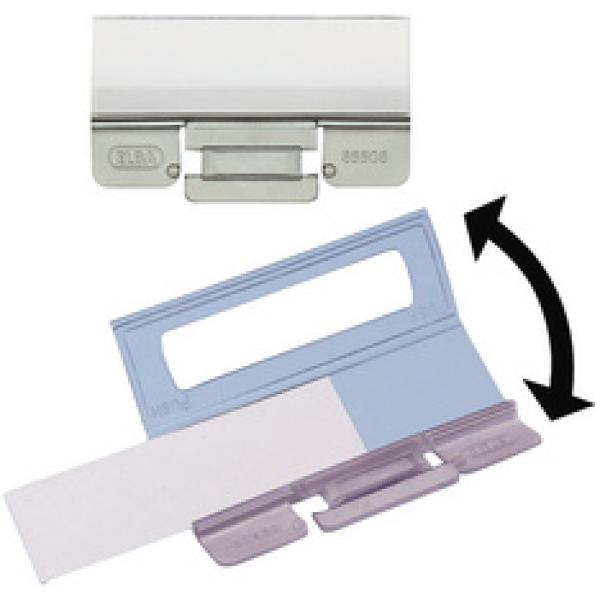 Sichtreiter vertic Komfort, PP, 4-zeilig beschriftbar ELBA 100552070 (4002030053373)