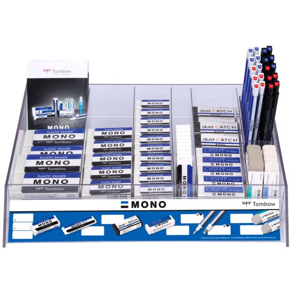 Tombow Radierer 'MONO', sortiert, 98er Display TOMBOW MONO-ER-98P (4003198504011)