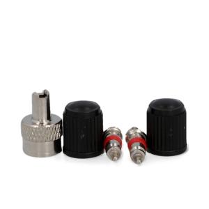 Fahrrad-Ventil-Set Auto, 5-teilig FISCHER 85492 (4008153854927)