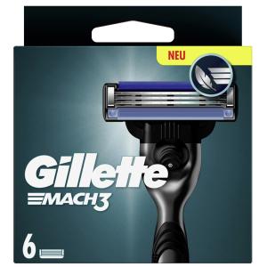 Ersatzklingen Mach3 Systemklingen, 6er Pack Gillette 8700216503358 (8700216503358)