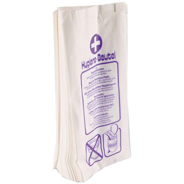 Papier-Hygienebeutel, bedruckt, weiß HYGOSTAR 32288 (4015544322880)