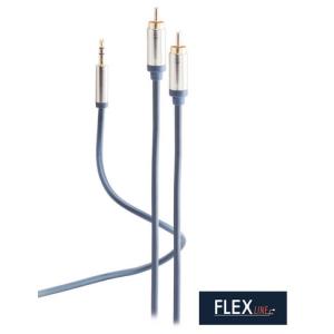 Audiokabel, 2x Cinchstecker - 3, 5 mm Klinkenstecker FLEXLINE FL31-32041 (4250696644538)