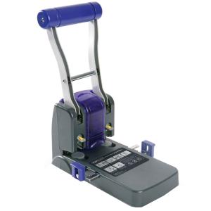 Registraturlocher P1100, schwarz / violett RAPESCO 0247 (5018505140034)