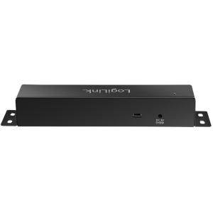 USB 2.0 Hub für Wandmontage, 7 Port, Metallgehäuse LogiLink UA0148 (4052792000924)