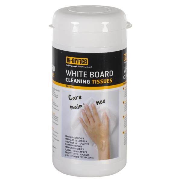 Whiteboard-Reinigungstücher, 100 Stück Bi-Office BC02 (5603750620013)