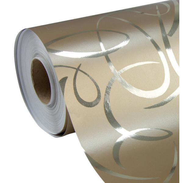 Geschenkpapier 'Arabesque gold', Secare-Rolle Clairefontaine 211892C (3065502118926)
