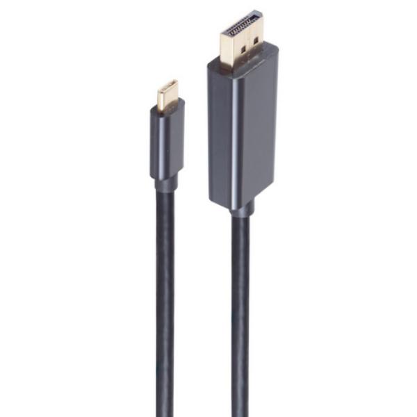BASIC-S Displayport - USB 3.1 Kabel, 1, 8 m shiverpeaks BS10-60185 (4017538102553)