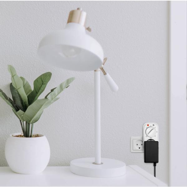 Mechanische Zeitschaltuhr mit Dämmerungssensor, IP20 LogiLink ET0012 (4052792061161)