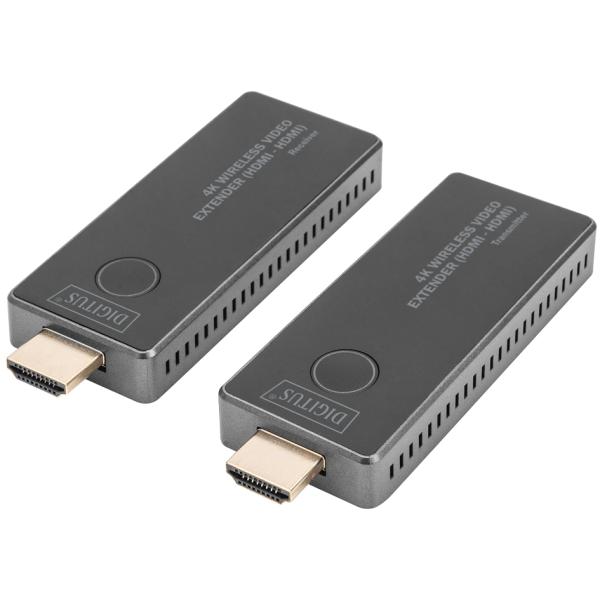 4K Wireless HDMI Extender-Set, 30 m (HDMI-HDMI) DIGITUS DS-55323 (4016032491194)