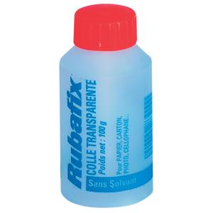 Alleskleber mit Pinsel, transparent Rubafix 839000 (3249440839000)