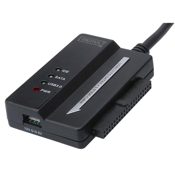 USB 3.0 - SATA und IDE Festplattenadapterkabel DIGITUS DA-70325 (4016032306481)